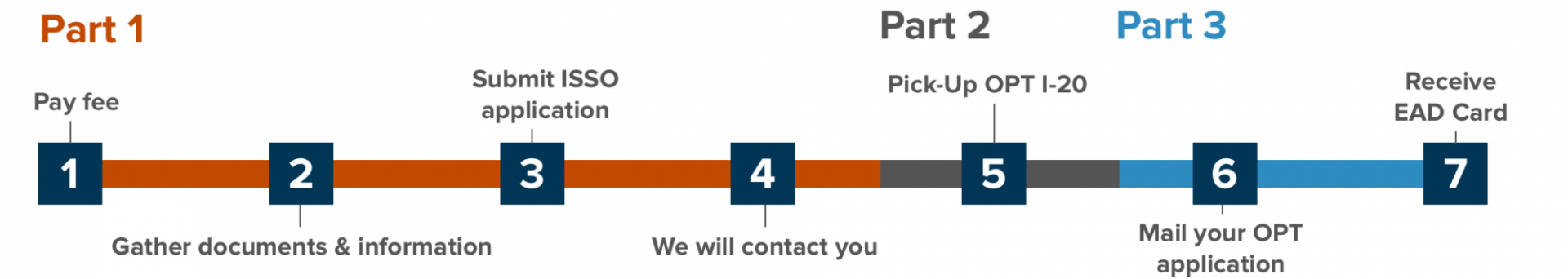 Post-OPT Application Steps