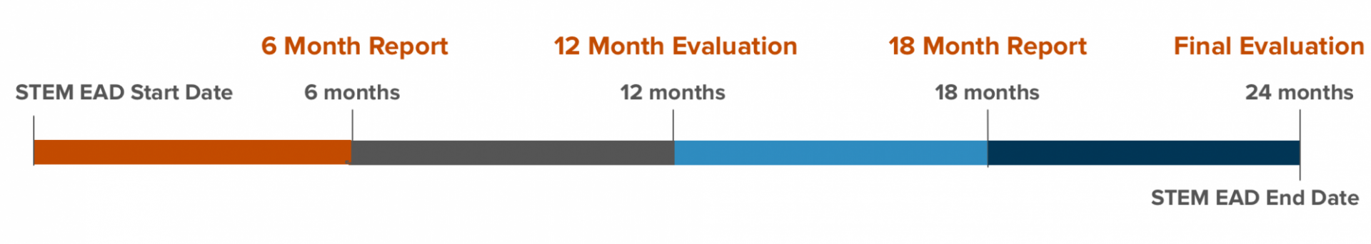 STEM OPT Reporting Timeline