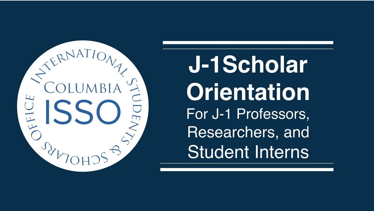 J-1 Scholar Orientation Playlist
