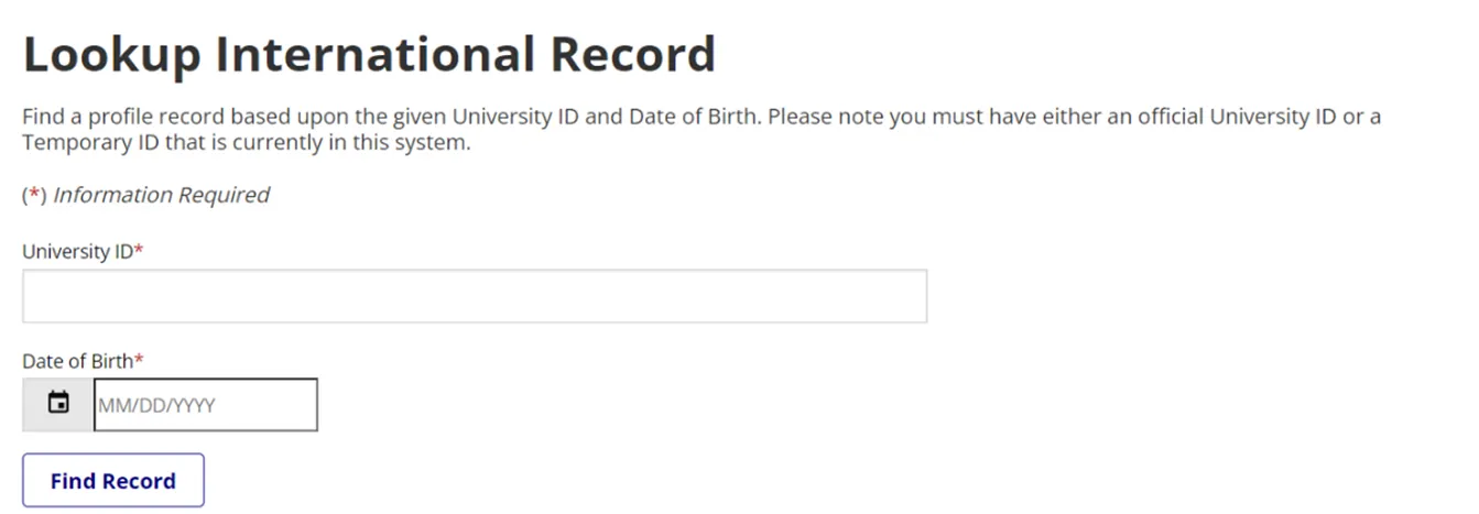 Lookup Record