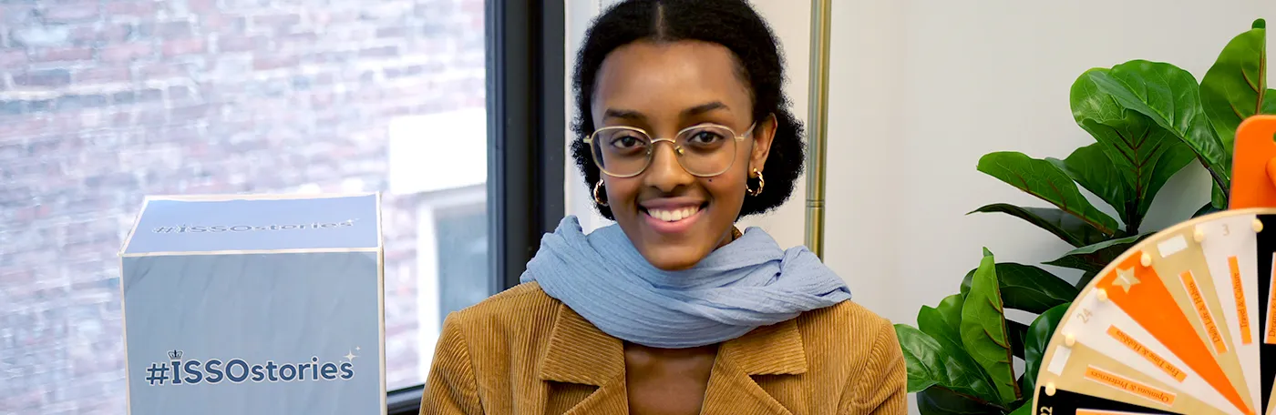Sandrine Amahoro Rutayisire, Alumna, Computer Science and Visual Arts