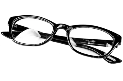 Eye glasses.